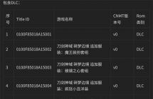 SWITCH《刀剑神域 碎梦边境》+升级补丁+DLC 中文版NSP下载