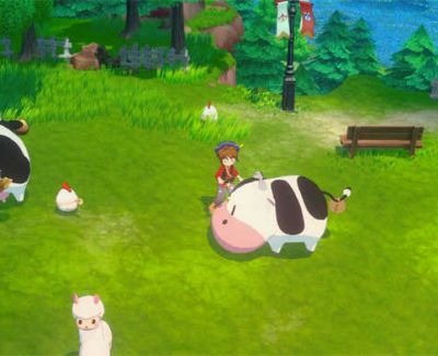 SWITCH《牧场物语 来吧！风之繁华集市》+升级补丁+2DLC 中文版NSP下载