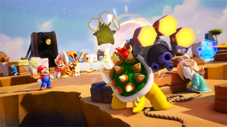 《瑪利歐 ＋ 瘋狂兔子 希望之星》- 黃金版（MARIO _ RABBIDS SPARKS_yythk.jpg