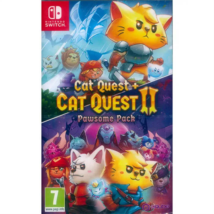 Nintendo 任天堂 NS Switch《貓咪鬥惡龍 1 2 合輯 Cat Quest   Cat Quest II Pawsome .jpg